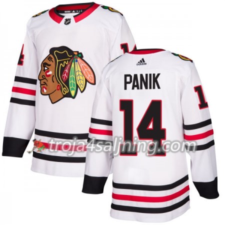 Chicago Blackhawks tröja Richard Panik 14 Vit 2017-2018 Adidas Authentic - NHL Tröjor Herr